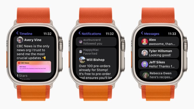 apple watch notifications