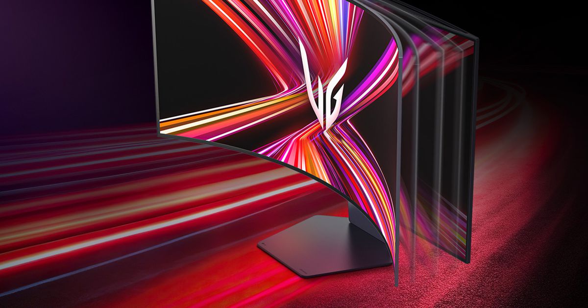 LG’s 2025 gaming monitor lineup features a bendable 5K OLED with enhanced resolution capabilities